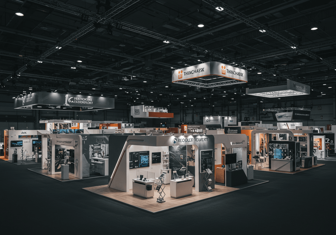 EVEXA exhibition management platform hero background